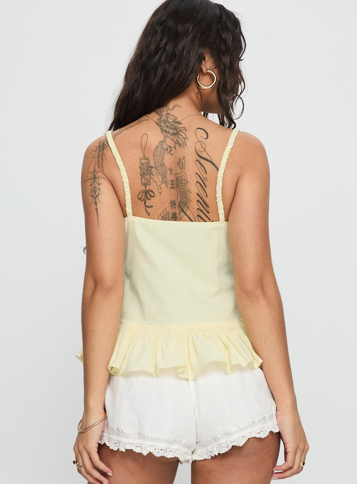 Women's Mystery Of Love Frill Top Butter