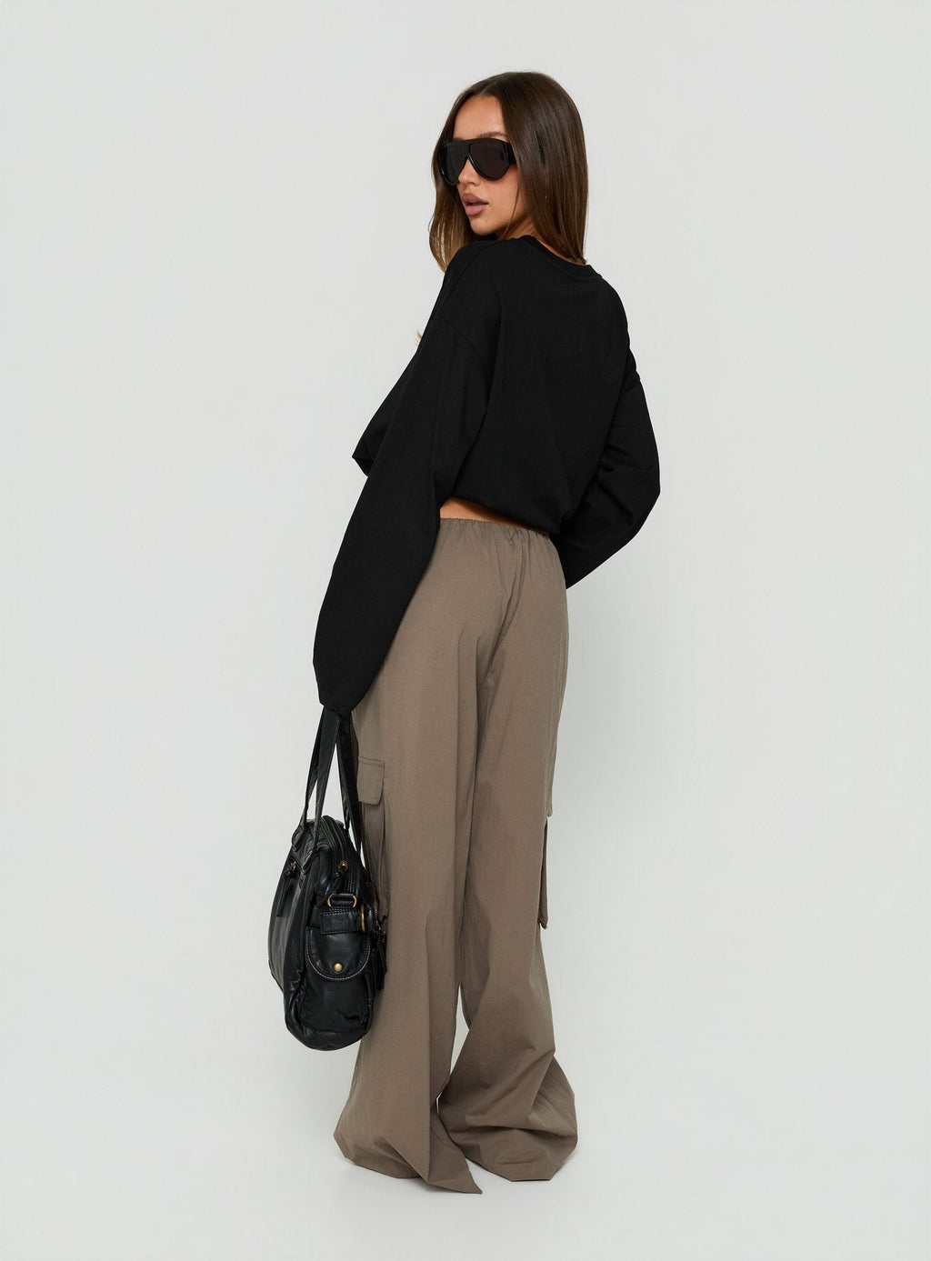 Women's Lunea Concealed Waistband Cargo Pants Charcoal