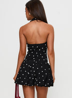 Women's Gigli Bubble Hem Mini Dress Polka Dot — Dress