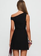 Women's Assured One Shoulder Romper Black