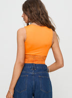 Women's Isolde Top Orange