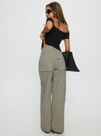 Women's Companions Cargo Slack Pant Khaki
