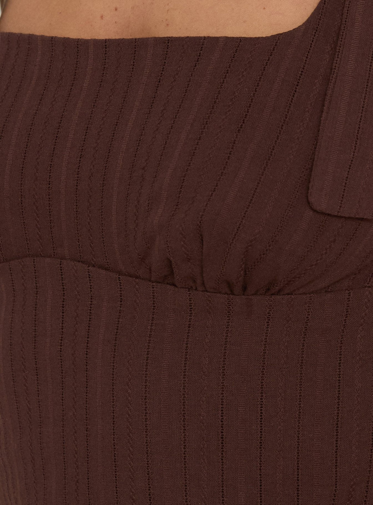 Women's Neverending Mini Dress Dark Brown — Dress