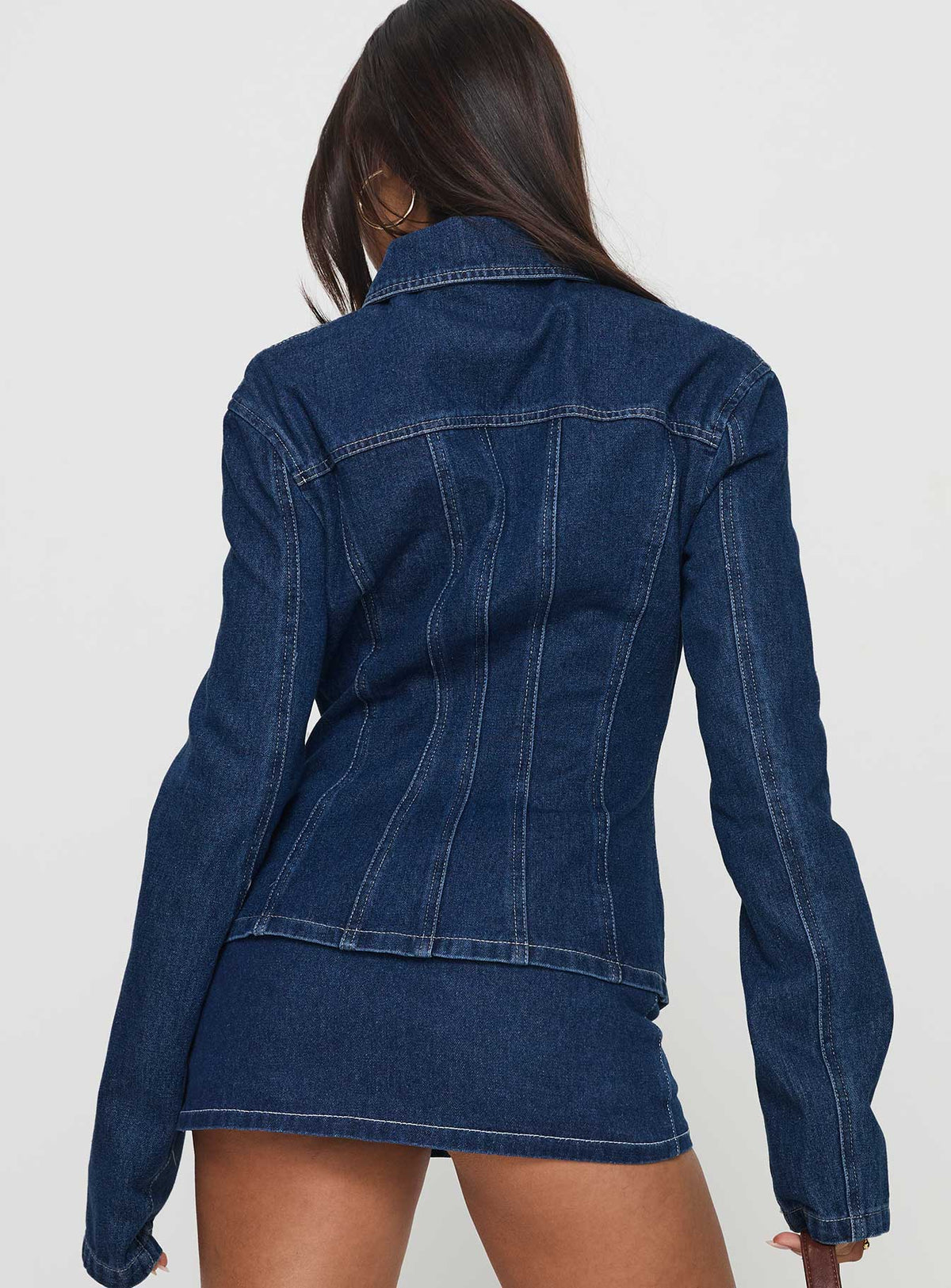Women's Rider Jacket Blue Denim