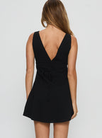 Women's Adder Mini Dress Black — Dress
