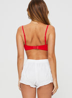 Women's Kiki Bralette Red — Intimates