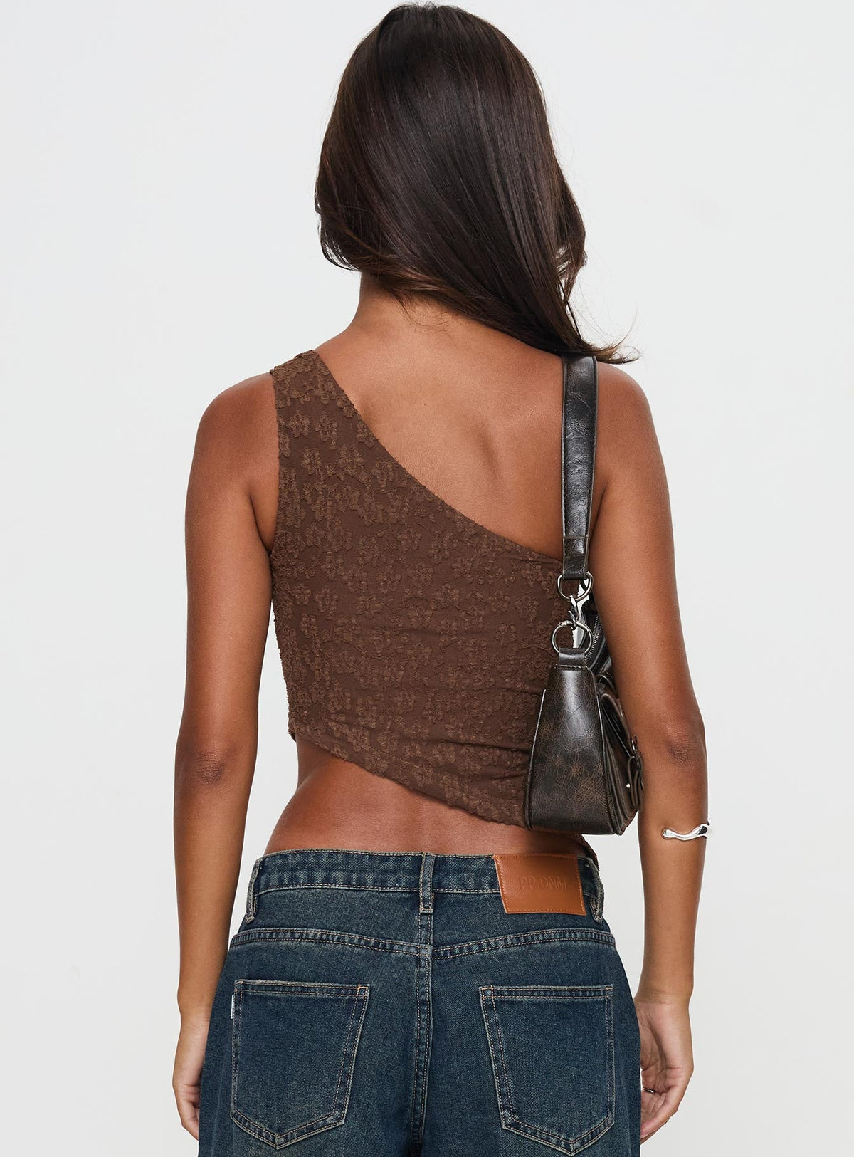 Women's Toomba One Shoulder Top Brown