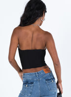 Women's Archer Corset Top Black