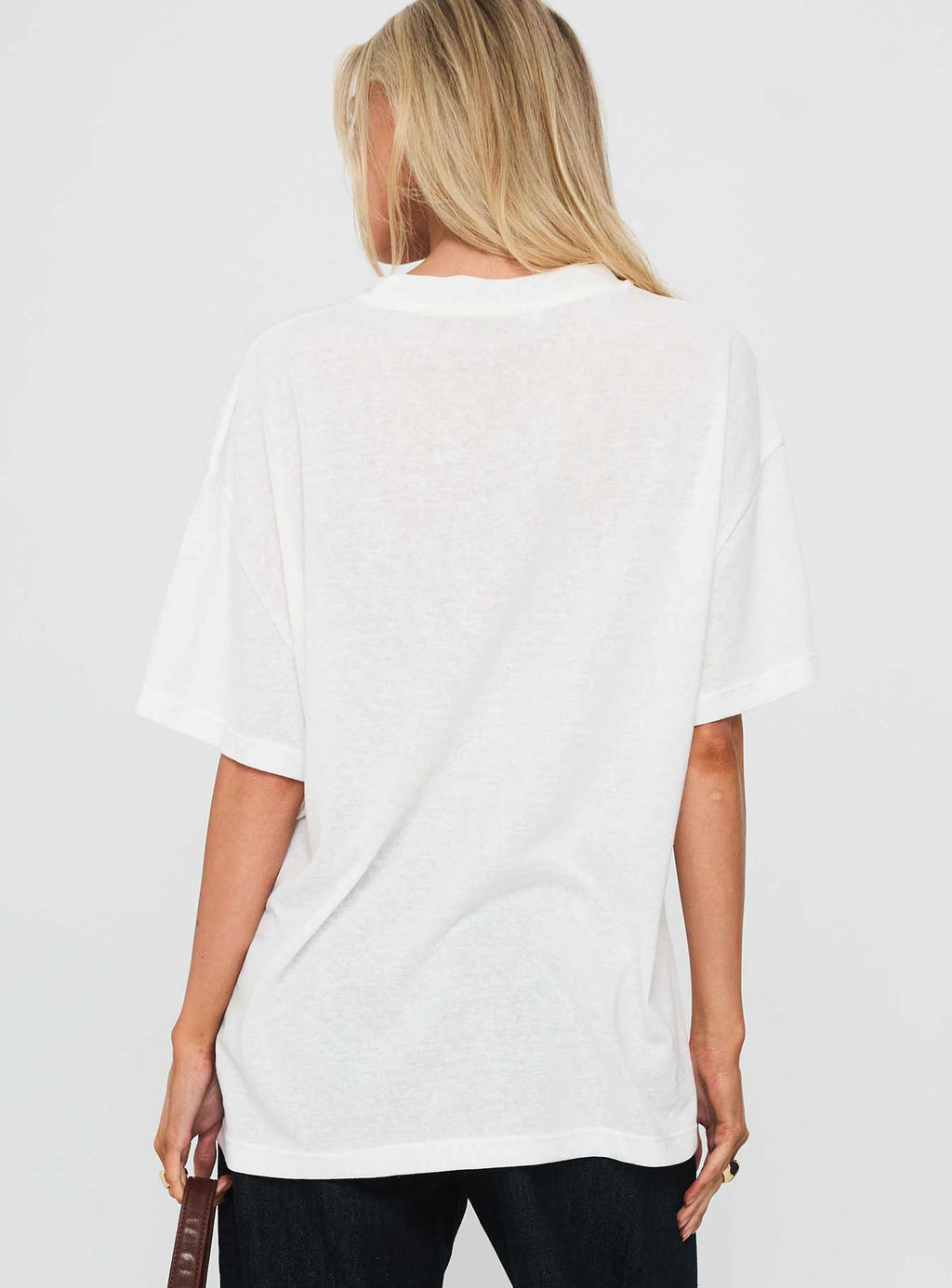 Women's Zaydee Oversized Tee White