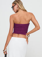 Women's Mani Top Purple
