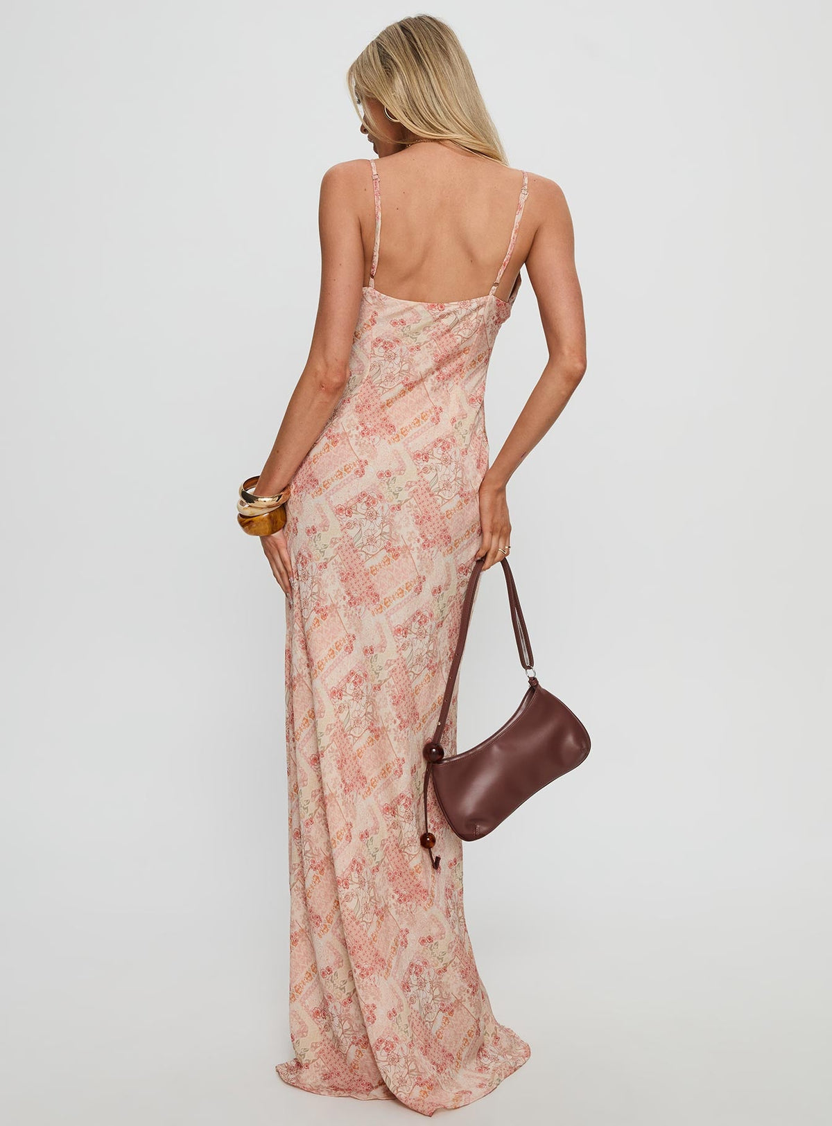 Women's Magnolias Splice Maxi Dress Vintage Multi — Dress
