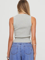 Women's Issues Knit Top Grey