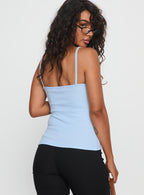 Women's Baseline Longline Tank Top Blue