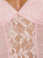 Women's Andris Lace Detail Cami Top Pink