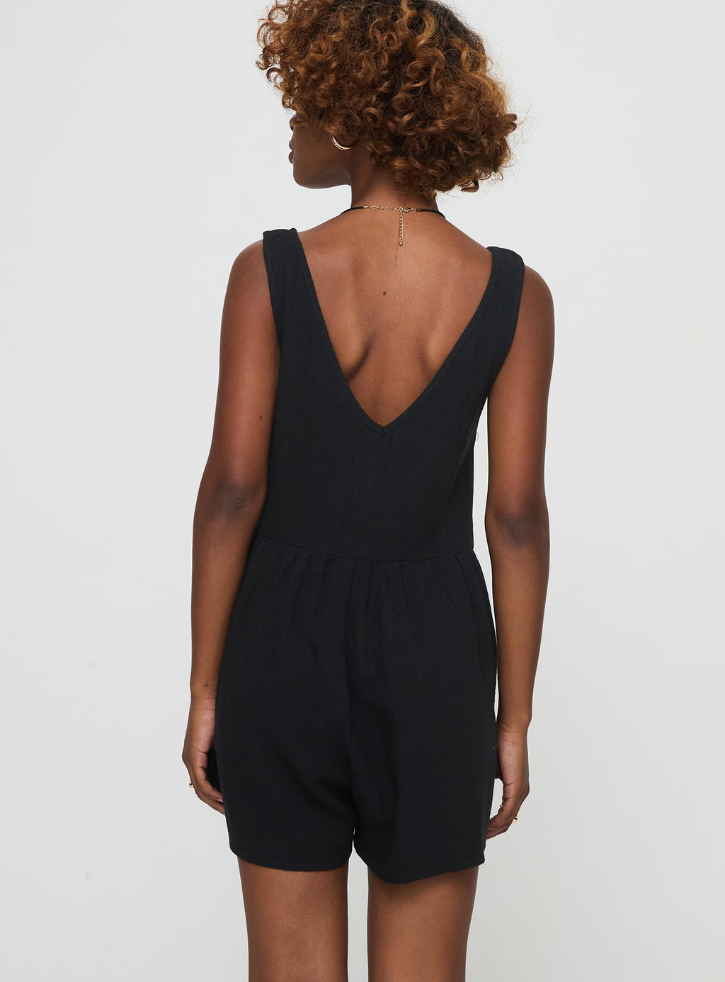 Women's Mackellar Romper Black