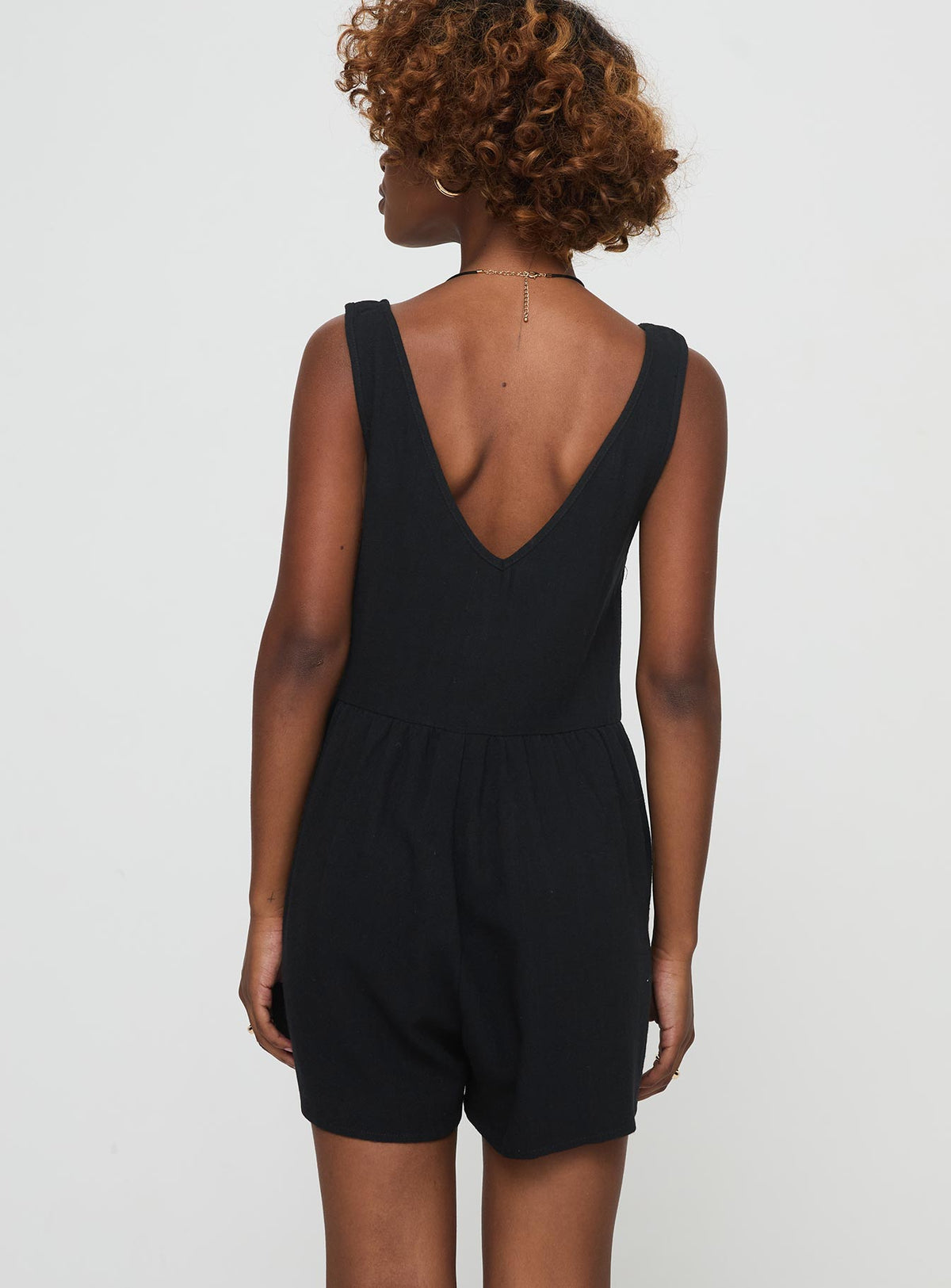 Women's Mackellar Romper Black