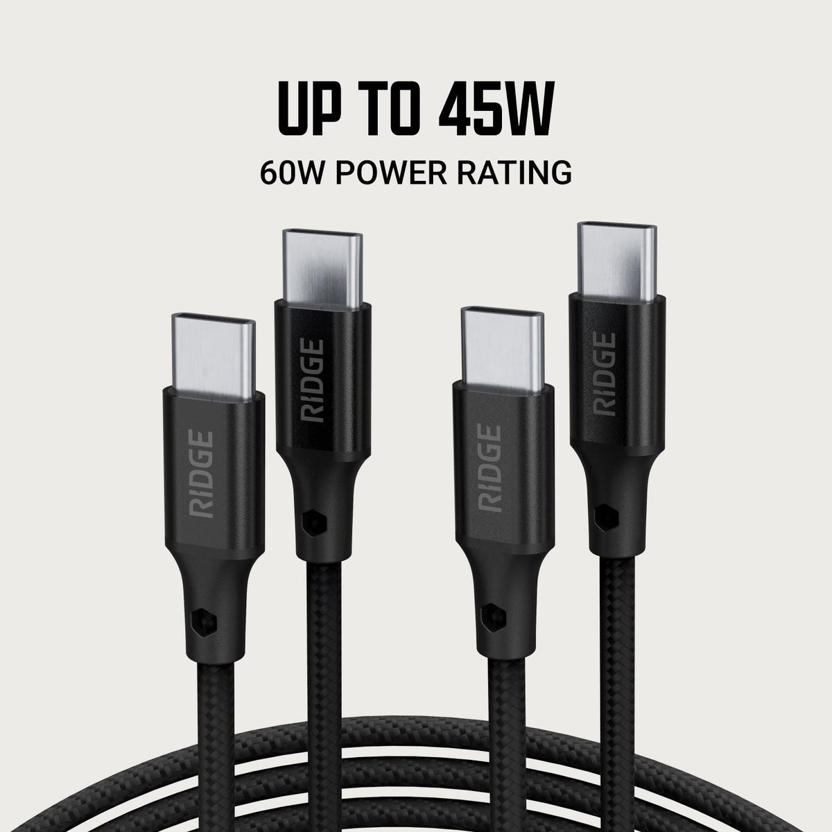 Women's Wall Charger Set - 45W - Phantom