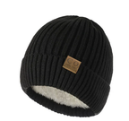 Classic Fleece-Lined Knit Beanie