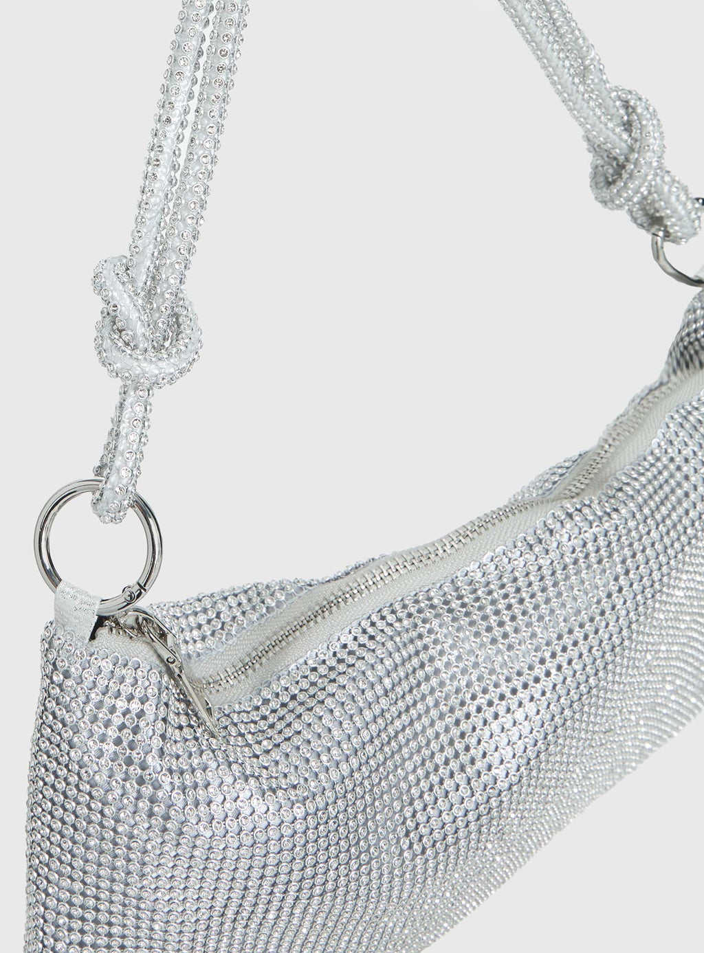 Penelopy Shimmer Bag Silver — Handbag
