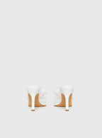 Women's Exotic Etty Floral Detail Heels White