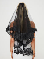 Deadly Veil Black — Bridal Accessories