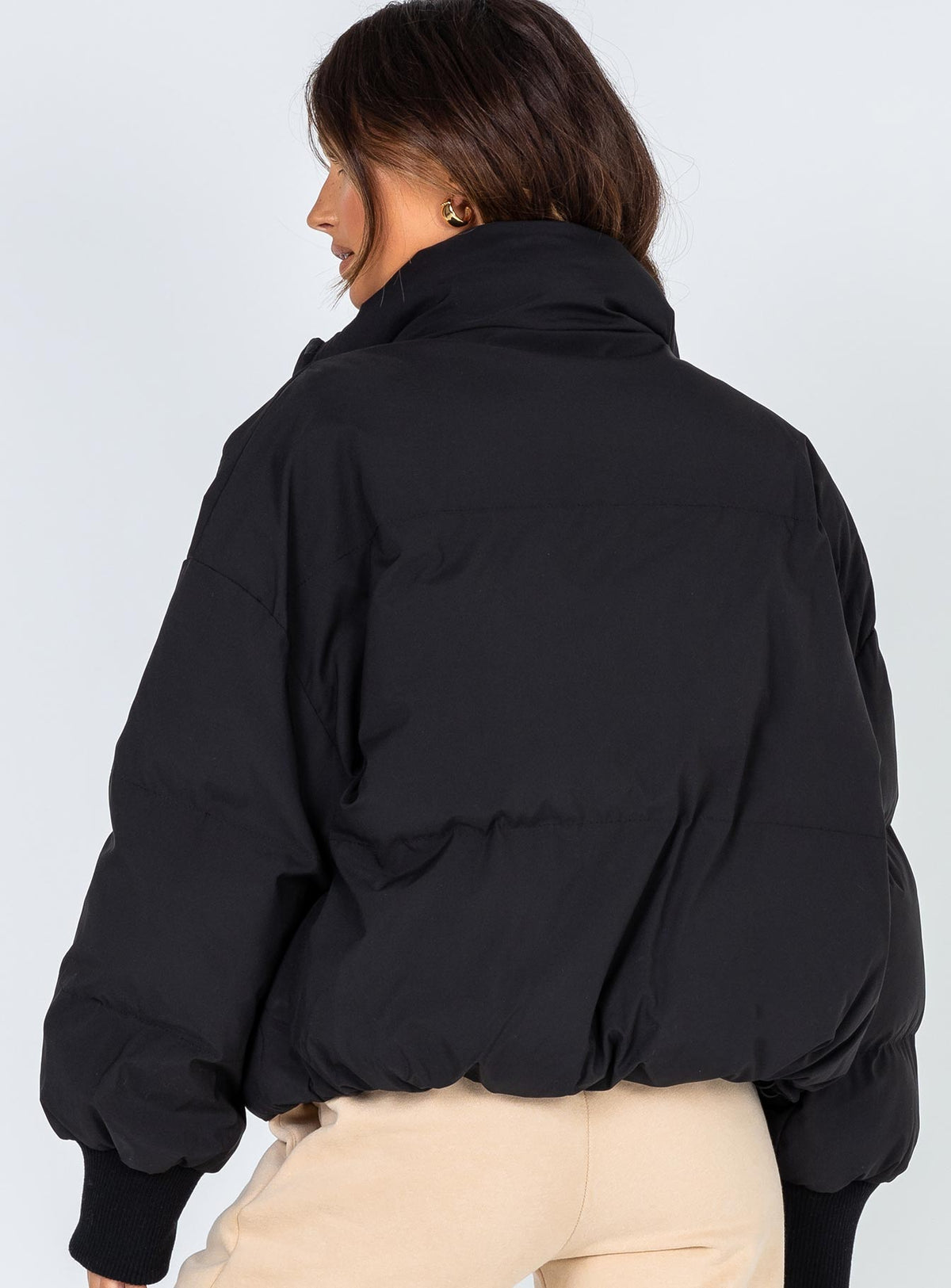 Women's Abe Puffer Jacket Black