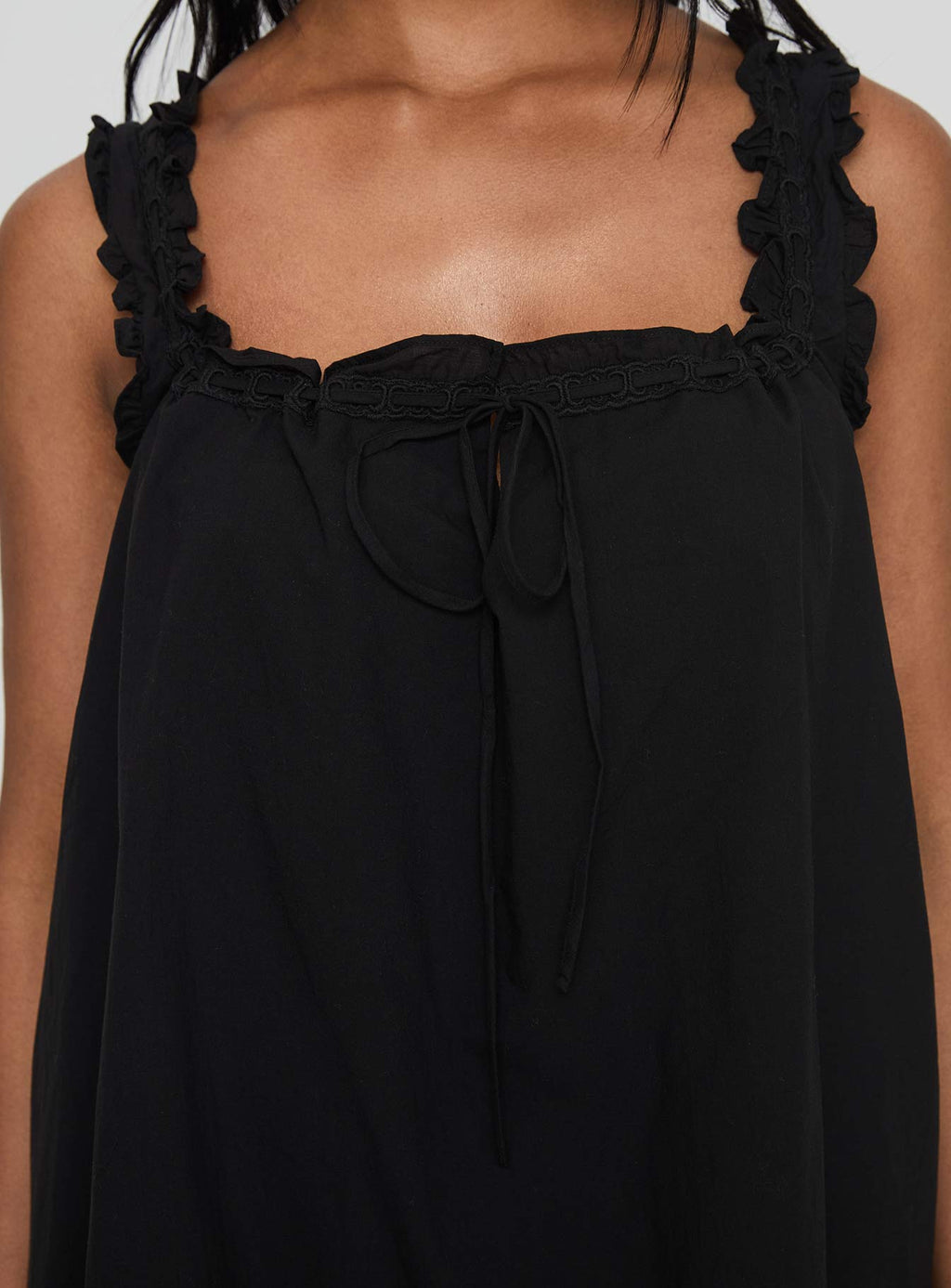 Women's Swing Mini Dress Black — Dress