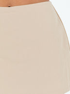 Women's Gigi Skort Beige — Skirt
