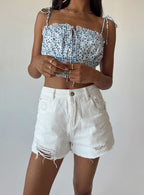 Women's Feels Like Summer Short White