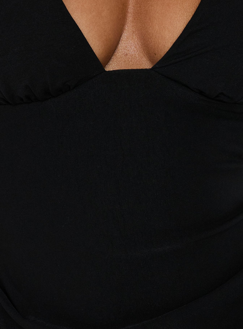 Women's Sunswept Open Back Mini Dress Black — Dress