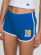 Women's UCLA Old School Mini Short Blue