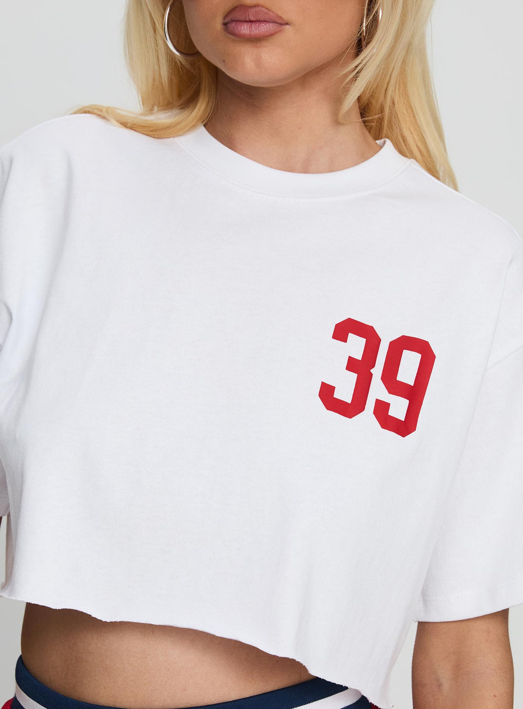 Women's Boston University Track Top White
