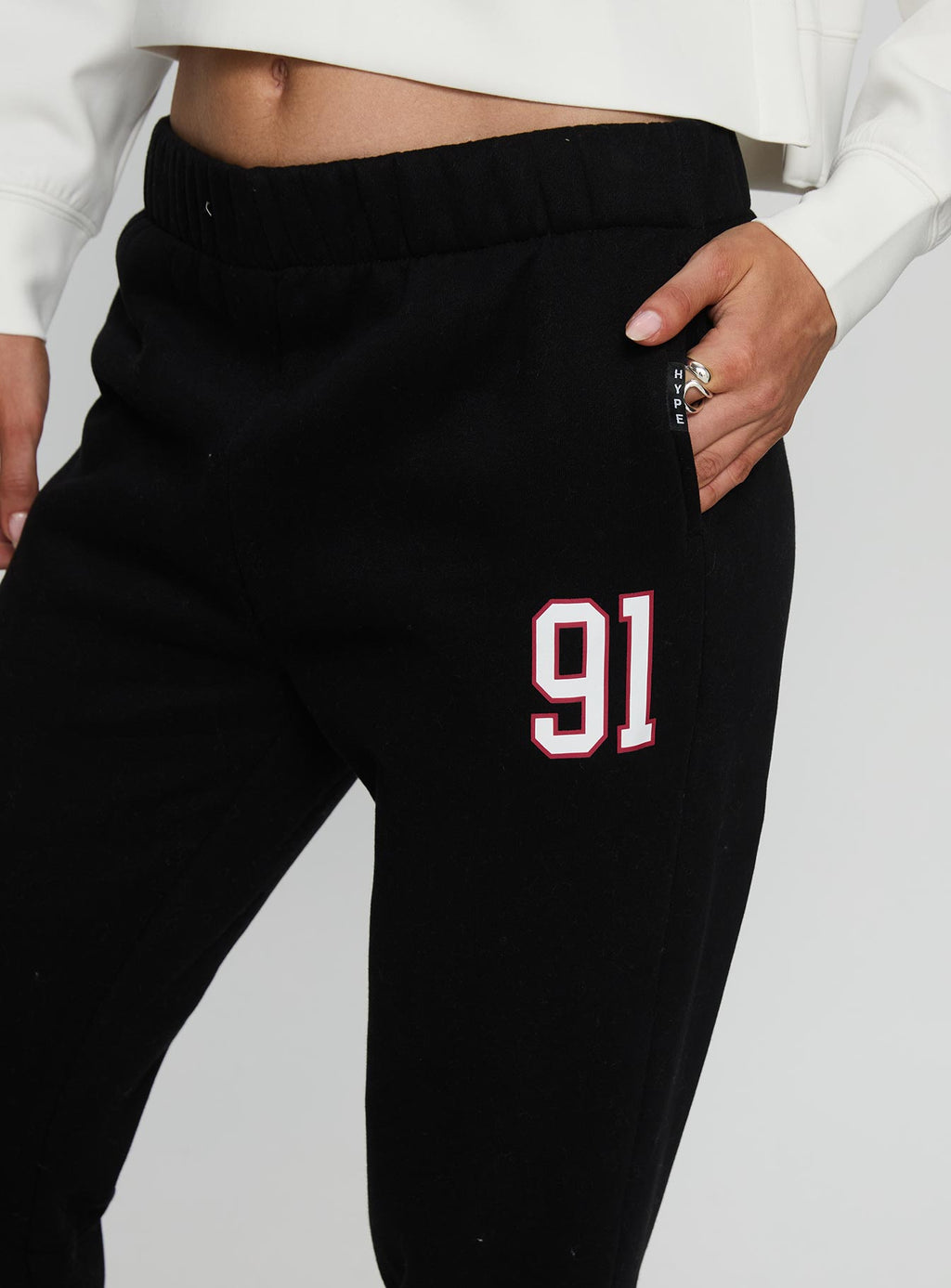 Women's Stanford Basic Sweatpants Black — Pants