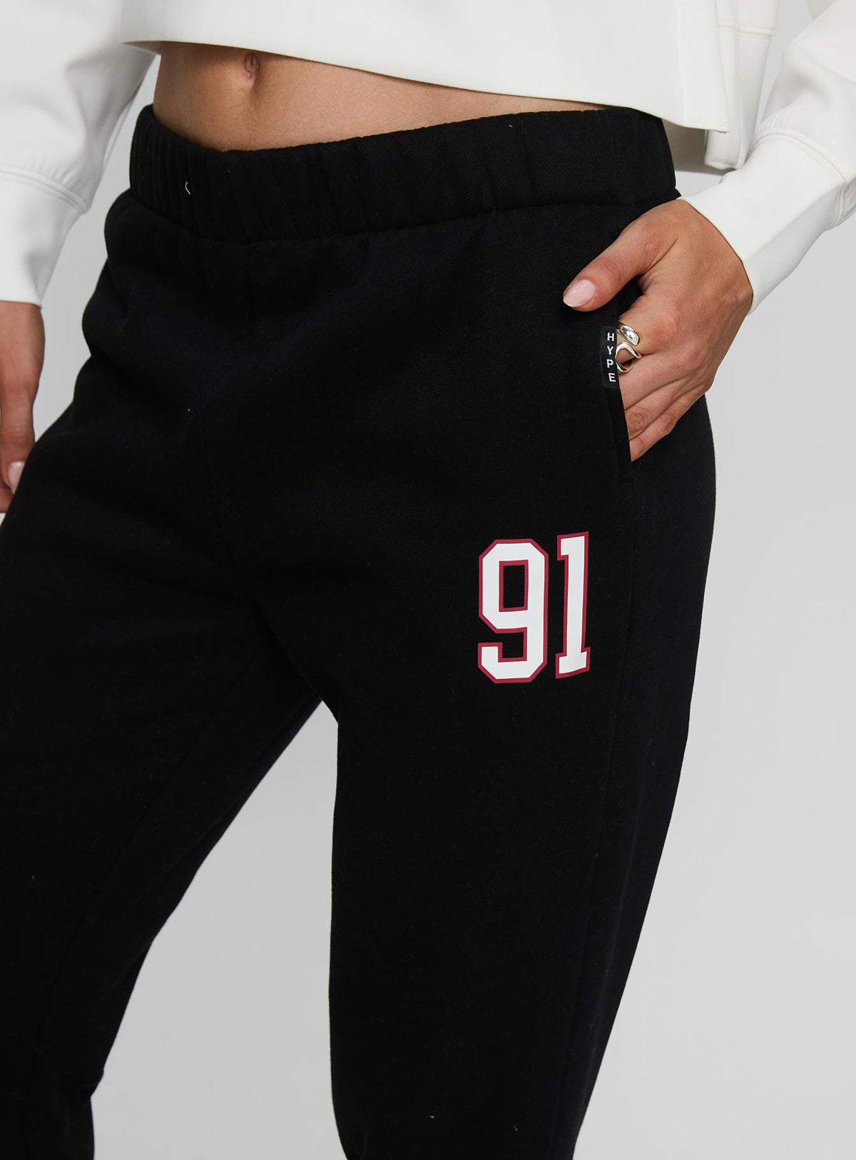Women's Stanford Basic Sweatpants Black — Pants