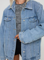 Women's All You Need Denim Jacket Light Wash