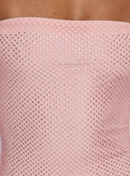 Women's Jemira Strapless Shimmer Mini Dress Pink — Dress