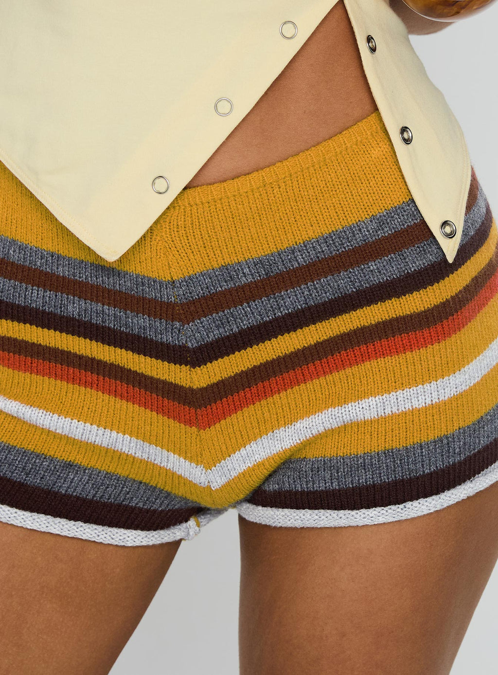 Women's Nikaya Shorts Multi Stripe