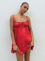 Women's Empress Of Love Mini Dress Red — Dress