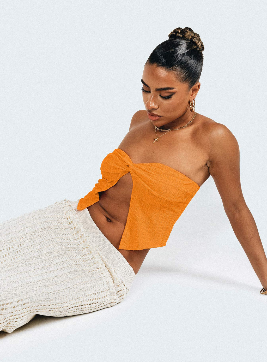 Women's Mani Top Orange