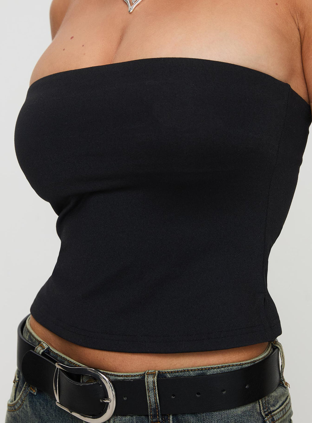 Women's Aurorah Strapless Top Black