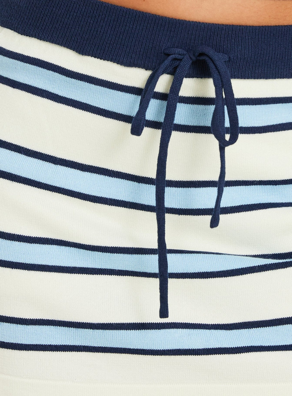 Women's Kissie Knit Skort Multi Stripe — Skirt