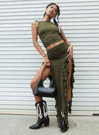 Women's Rendezvous Top Olive