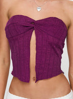 Women's Mani Top Purple