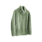 Women's Stand-Collar Fleece Jacket