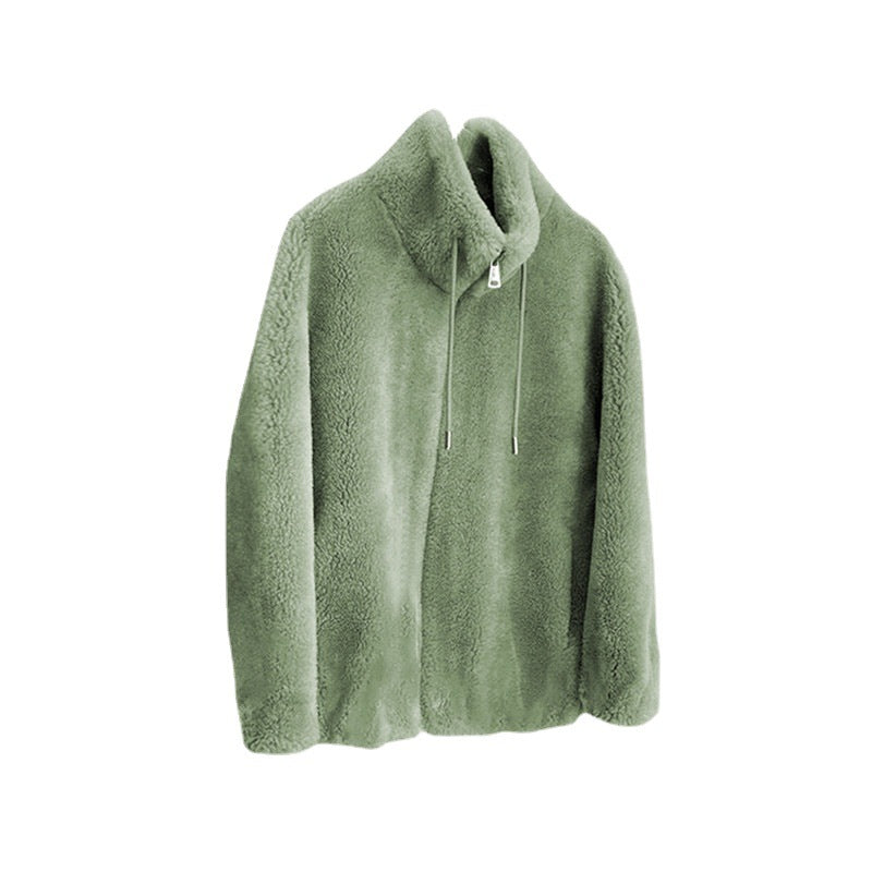 Women's Stand-Collar Fleece Jacket