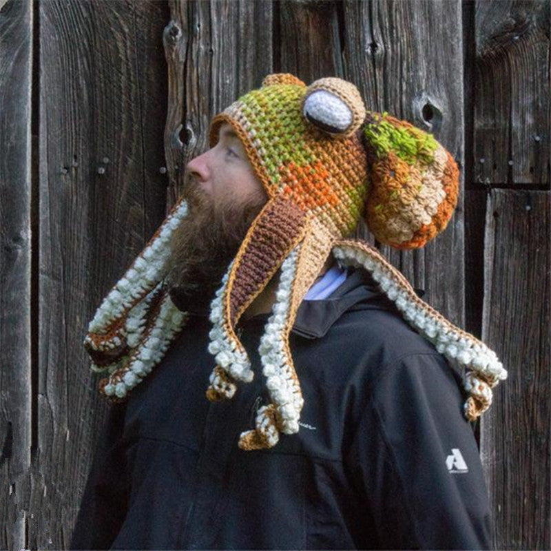 Crochet Octopus Beanie