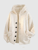 Men's Hooded Knit Cardigan