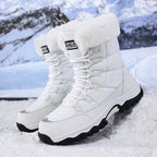 Women's Fleece-Lined Lace-Up Winter Boots