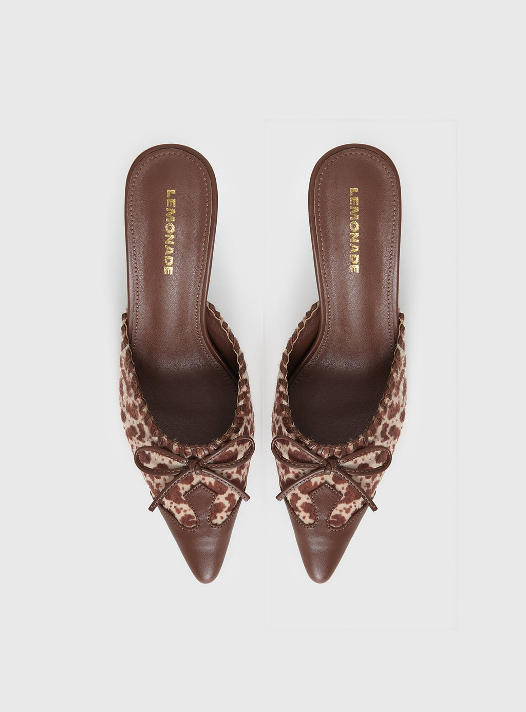 Women's Boardroom Pointed Toe Heels Caramel Cow