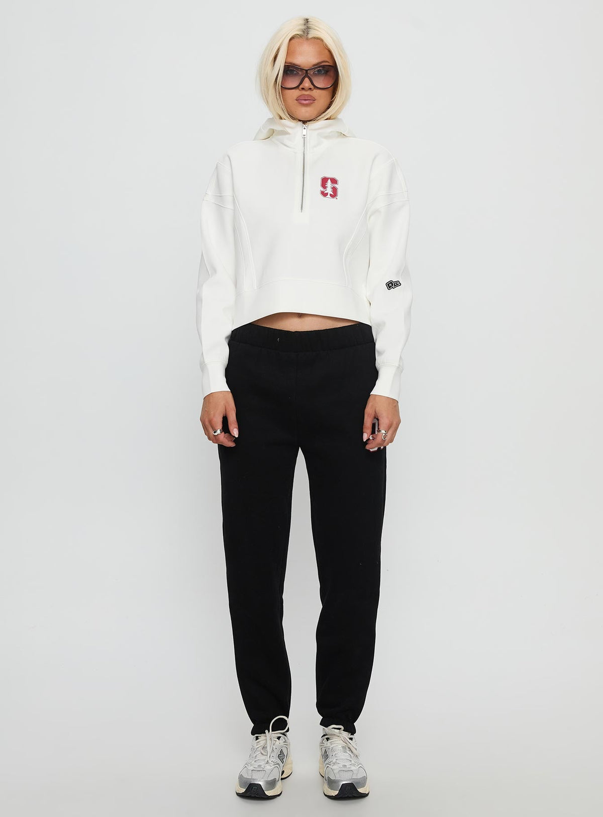 Women's Stanford Basic Sweatpants Black — Pants